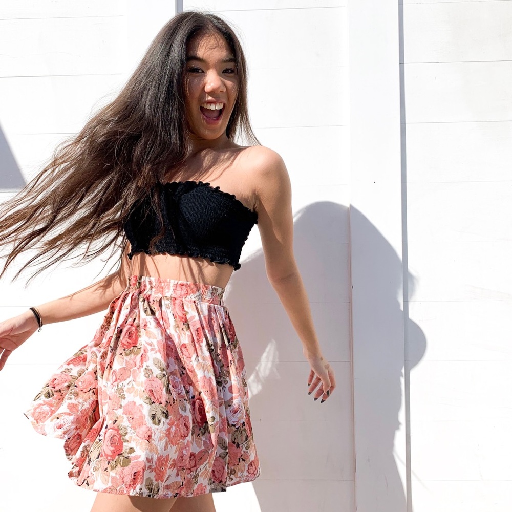 Brandy Melville/John Galt Floral Skirt
